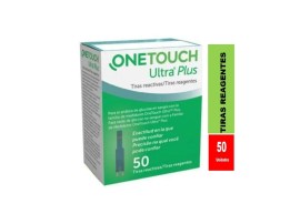 Tira Para Teste De Glicemia Onetouch Ultra Plus - 50 Unid